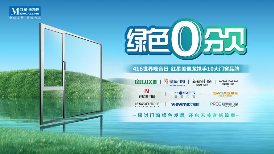 红星美凯龙联合发布"降噪减耗双低"成系统门窗产品绿色领跑重要标准